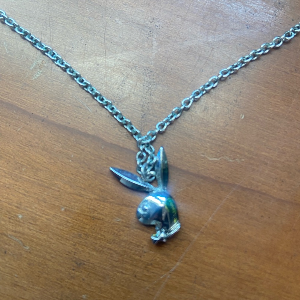 Playboy bunny necklace